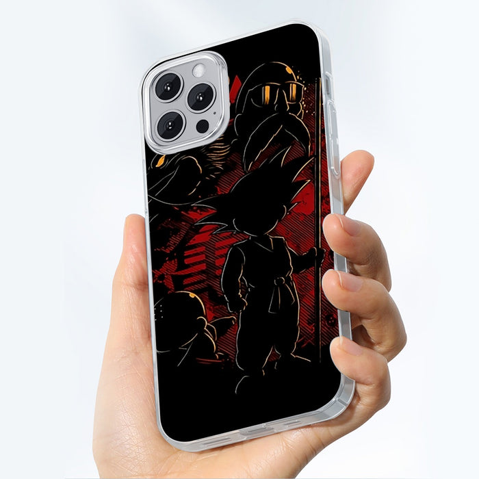 Little Saiyan Son Goku Dragon Ball Z Master Roshi iPhone case