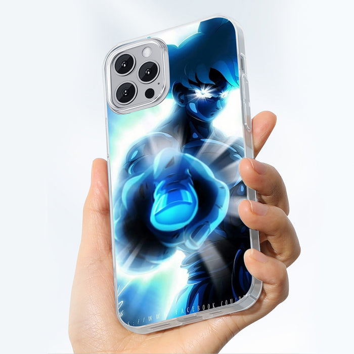 Dragon Ball Super Blue Son Goku Epic Ultra Instinct iPhone  case