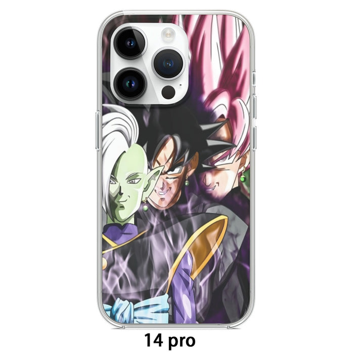 Dragon Ball Super Zamasu Goku Black Goku Rose Cool iPhone case