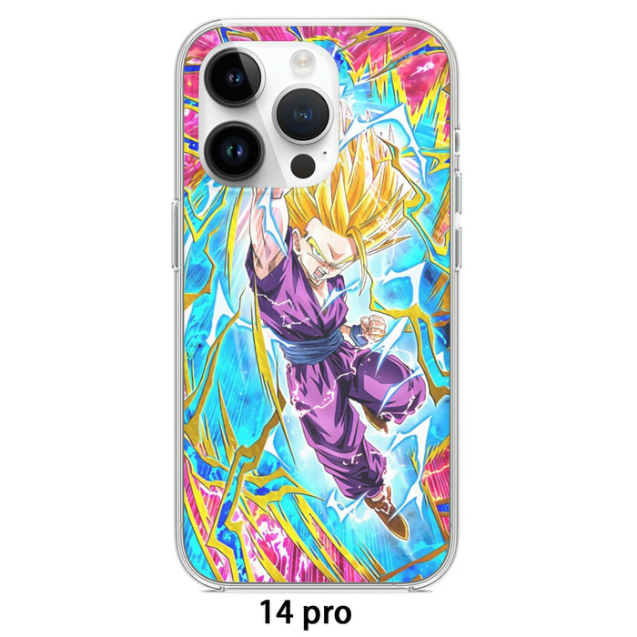 Teen Gohan Dragon Ball Full Tilt Kamehameha Super Saiyan iPhone case