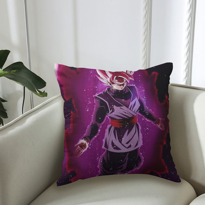 Dragon Ball Black Goku Rose 2 Ultra Instinct Dope 3D Couch Pillowcase