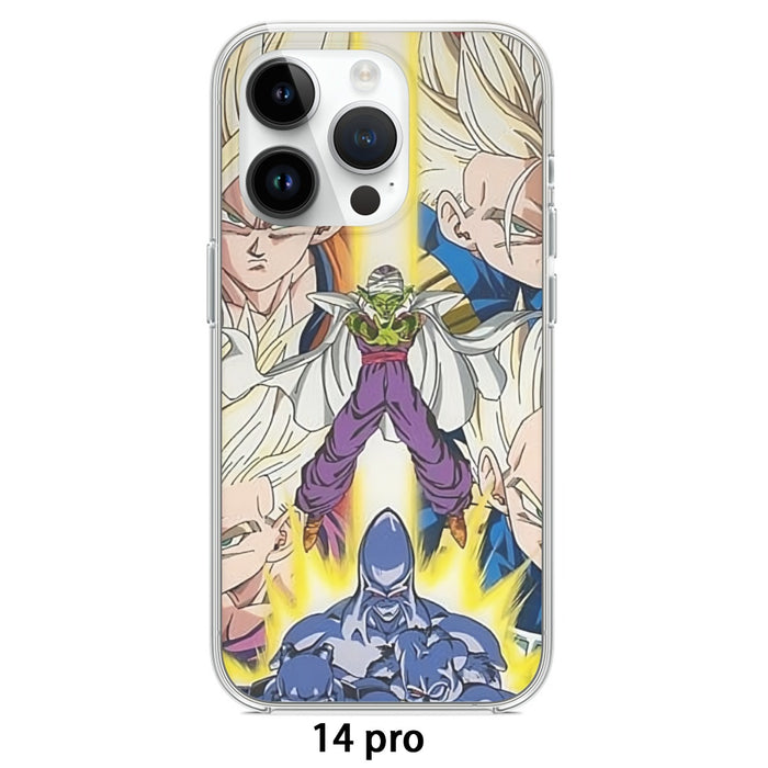 Dragon Ball Goku Vegeta Saiyan Piccolo Namekian Vibrant Design iPhone case