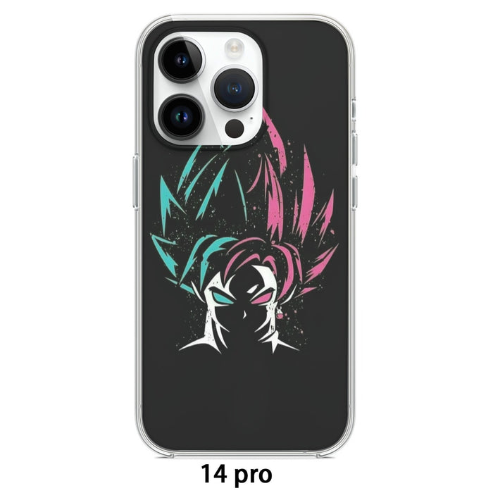 DBZ Goku Super Saiyan God Blue Rose SSGSS Dope Design iPhonecase