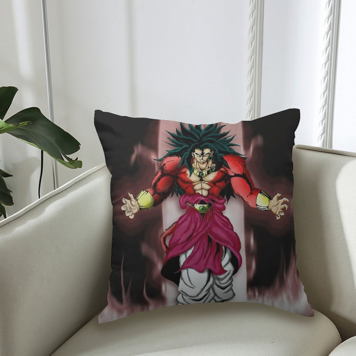 Dragon Ball Z Legendary Super Saiyan Broly 4 Dope Aura Couch Pillowcase