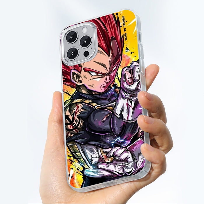Dragon Ball Z Vegeta God iPhone case