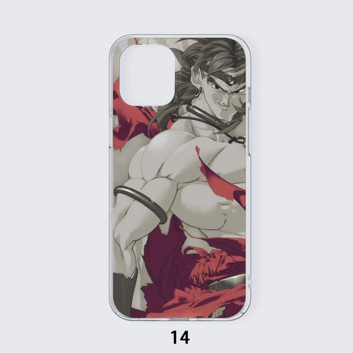 Dragon Ball Legendary Super Saiyan Broly Dope Gray iPhone case