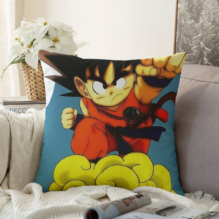 Young Goku Kid Flying Cloud Fight 3D Dragonball Couch Pillowcase