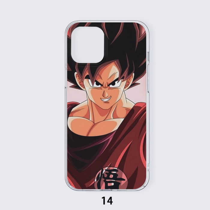 Dragon Ball Super Saiyan Goku Kaioken Epic Red Casual iPhone case