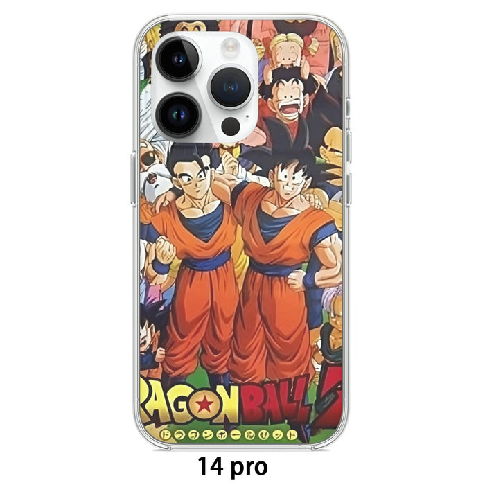 Dragon Ball Z Dragon Ball Characters Happiness Design iPhone case