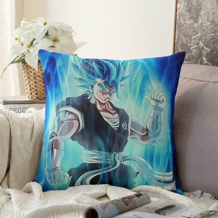 Dragon Ball Z Super Saiyan Vegito Blue Charge Aura Couch Pillowcase