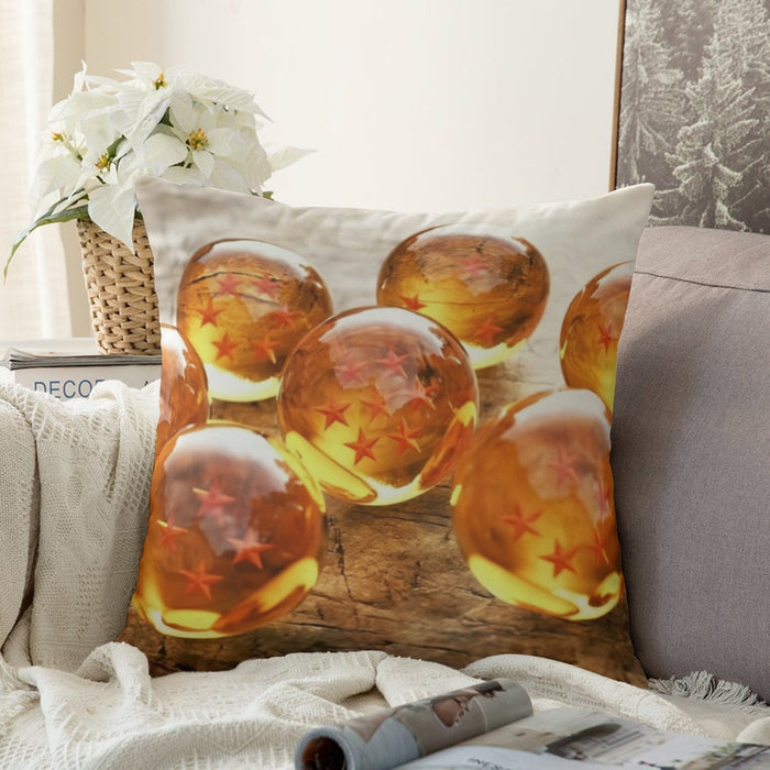 Dragon Ball Z Shenron Dope 7 Stars Crystal Balls Set Couch Pillowcase