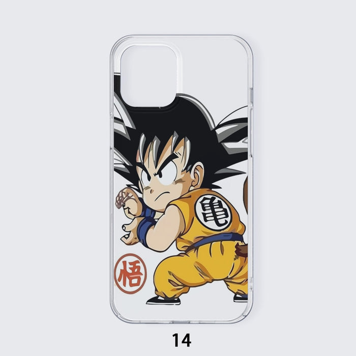 Cute Kid Goku Yellow Clothing Dragon Ball Z iPhone case