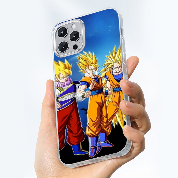 Dragon Ball Z Cool Goku Super Saiyan Transformation iPhone case