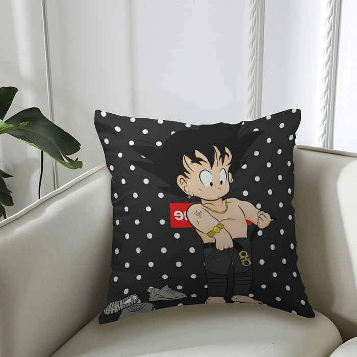 Dragon Ball Supreme Goku Kid Gangster Style Cool Couch Pillowcase