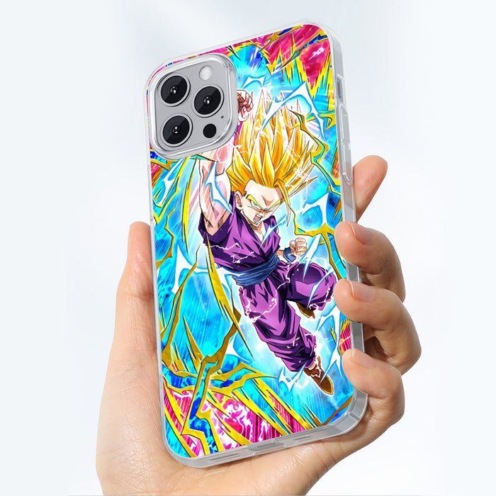 Teen Gohan Dragon Ball Full Tilt Kamehameha Super Saiyan iPhone case