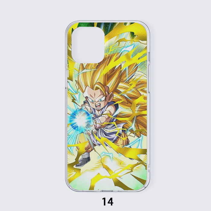 Dragon Ball Kid Goku SSJ3 Kamehameha iPhone case