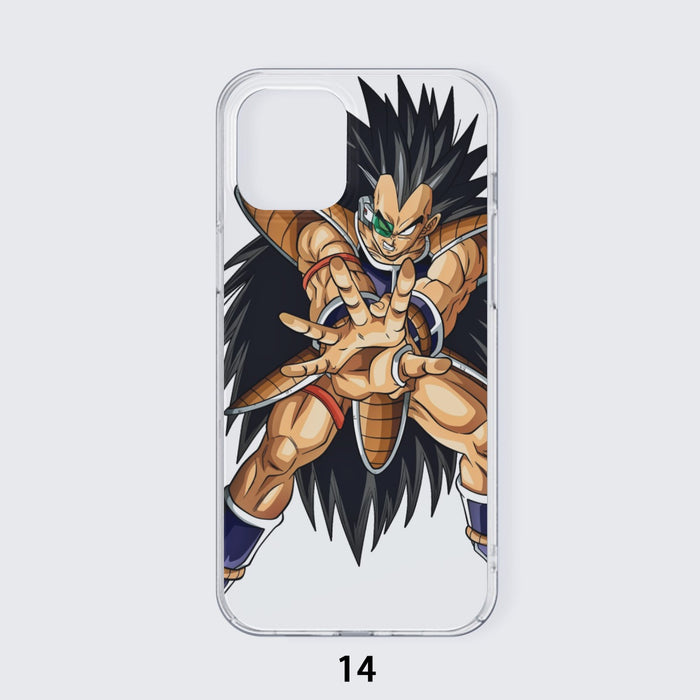 Dragon Ball Z Awesome Saiyan Raditz Fighter Stance iPhone case