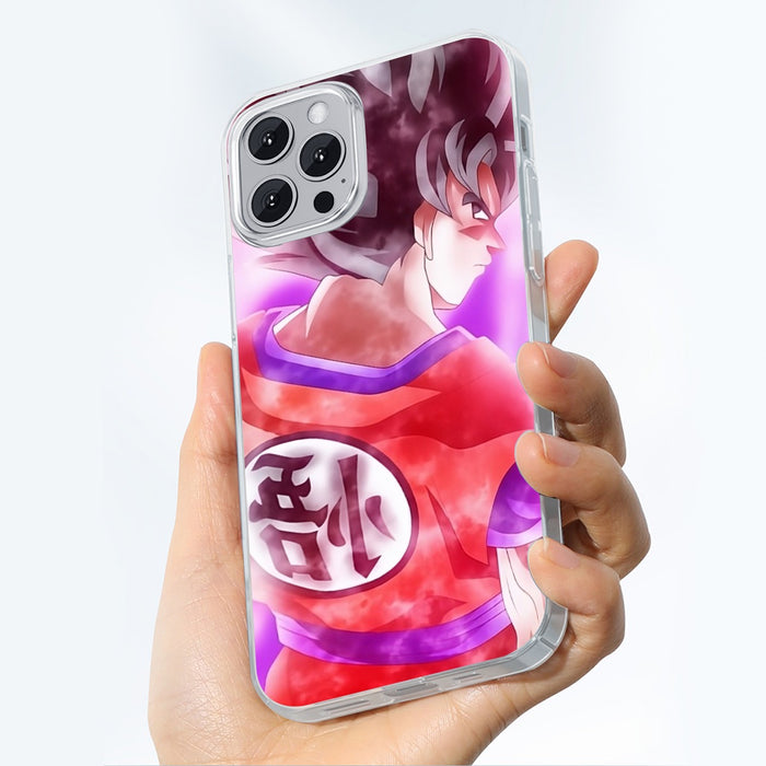 Dragon Ball Super Goku Kaioken Cool Purple Aura Casual iPhone case
