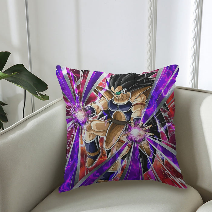 Dragon Ball Z Vibrant Saiyan Raditz Radiant Light Couch Pillowcase