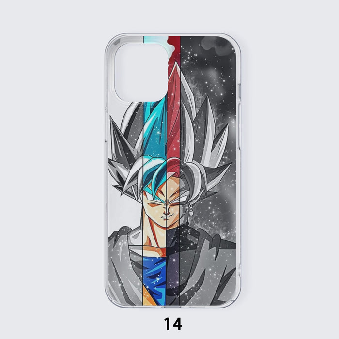 Dragon Ball Super All Super Saiyan Goku Forms iPhone case