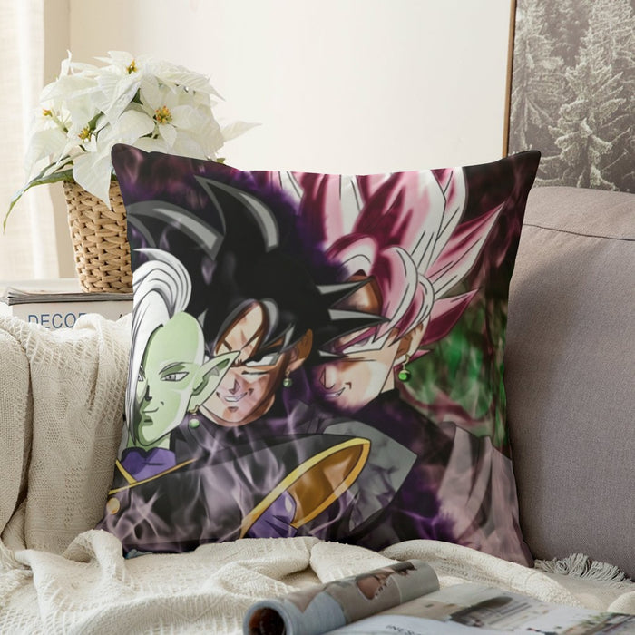 Dragon Ball Super Zamasu Goku Black Goku Rose Cool Couch Pillowcase