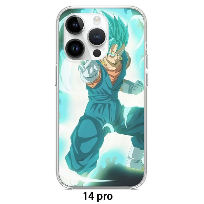 Dragon Ball Vegito Potara Fusion Dope 3D Full Print iPhone 15 Series  Phone Case