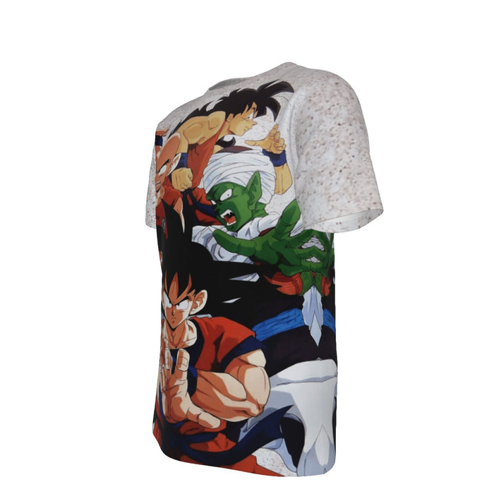 Dragon Ball Goku Piccolo Krillin Heroes Group Awesome Design T-Shirt