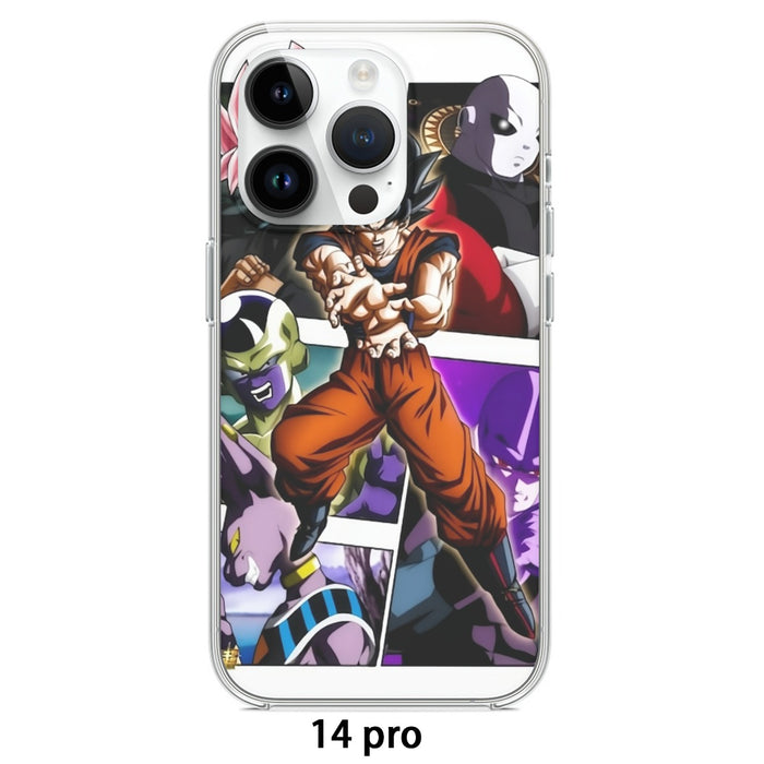 Goku Black Kamehameha Dragon Ball Z iPhone case