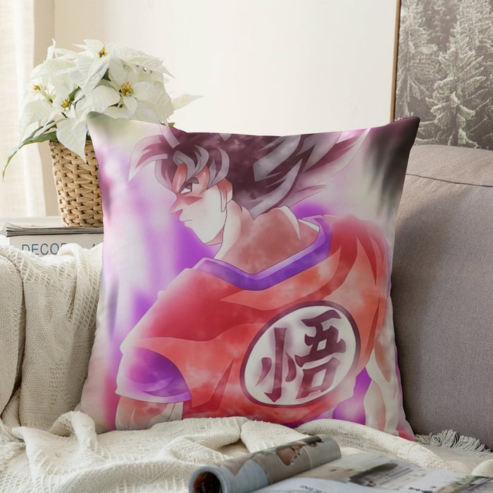 Dragon Ball Super Goku Kaioken Cool Purple Aura Casual Couch Pillowcase