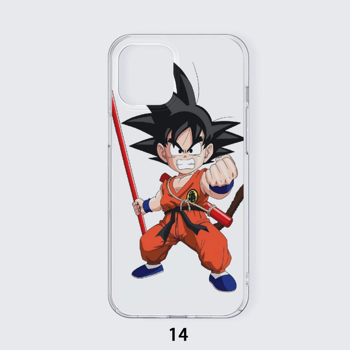 Kid Goku Fighting Dragon Ball Z iPhone case