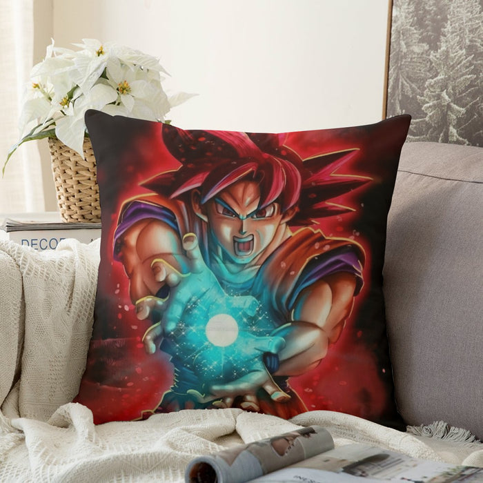 Awesome Red Hair Goku DBZ Couch Pillowcase