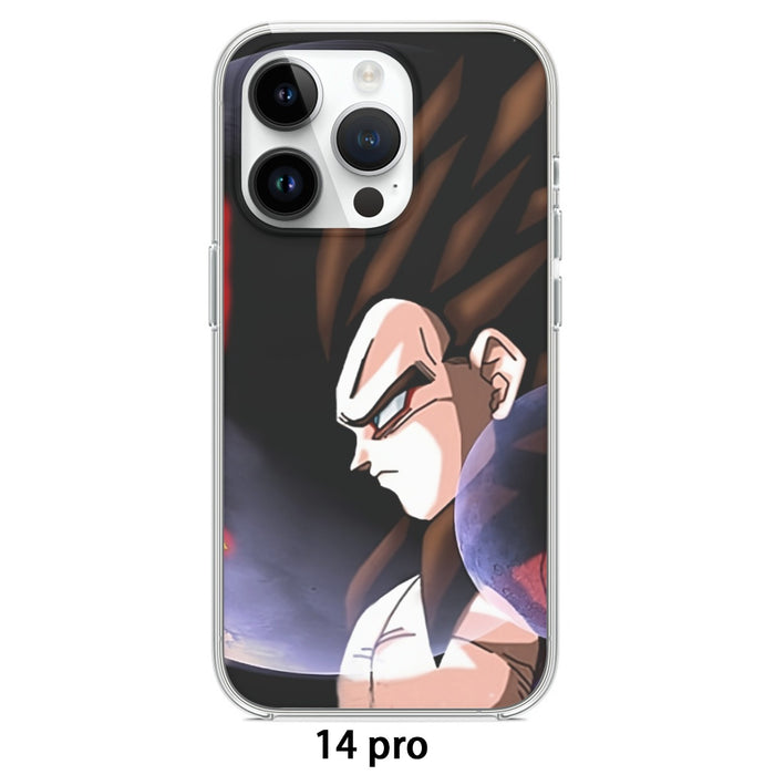 Dragon Ball Super Vegeta 4 Cool Crescent Moon Universe iPhone case