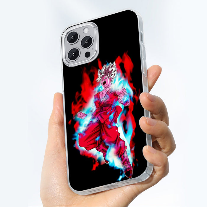 Dragon Ball Cool Goku White Super Saiyan Whis Symbol  iPhone case