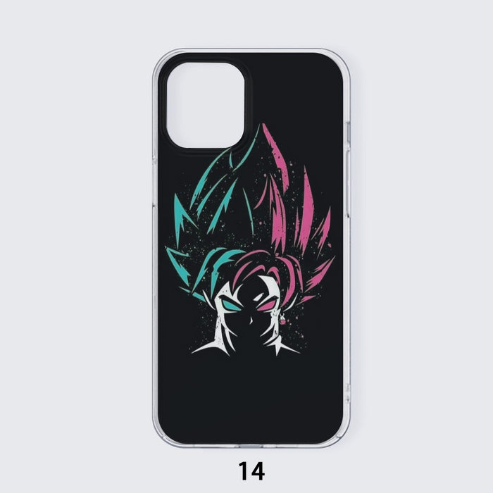 DBZ Goku Super Saiyan God Blue Rose SSGSS Dope Design iPhonecase