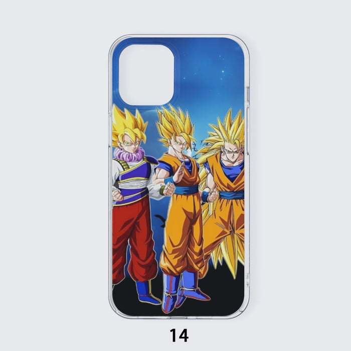 Dragon Ball Z Cool Goku Super Saiyan Transformation iPhone case