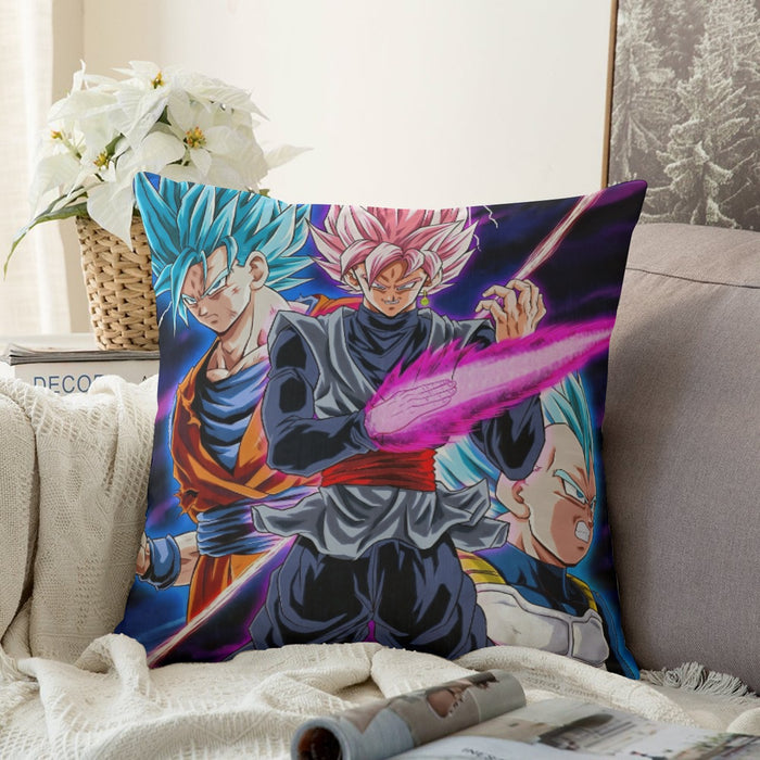 Dragon Ball Goku 2 Goku Rose Vegeta 2 Ultra Instinct Couch Pillowcase