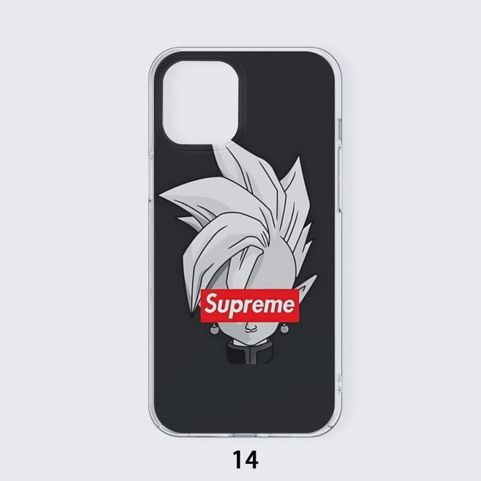 DBZ Zamasu Supreme Kai Logo Creative Black Edition iPhone case