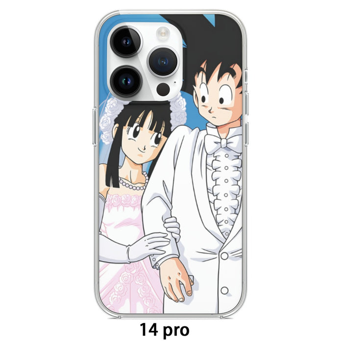 Dragon Ball Z Son Goku Newly Wed Couple iPhone case