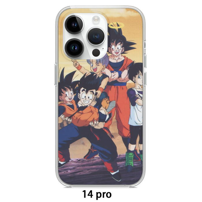 Dragon Ball Son Goku Happy Family iPhone case