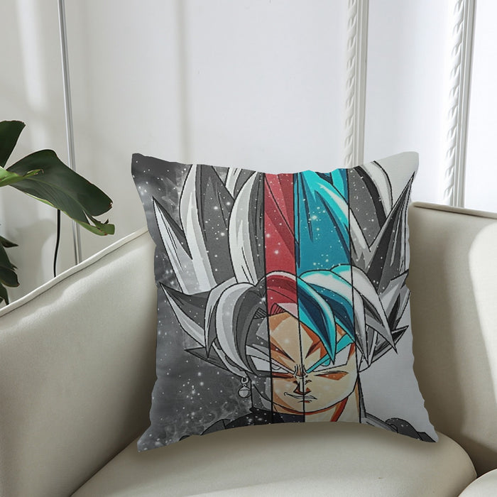 Dragon Ball Super All Super Saiyan Goku Forms Couch Pillowcase