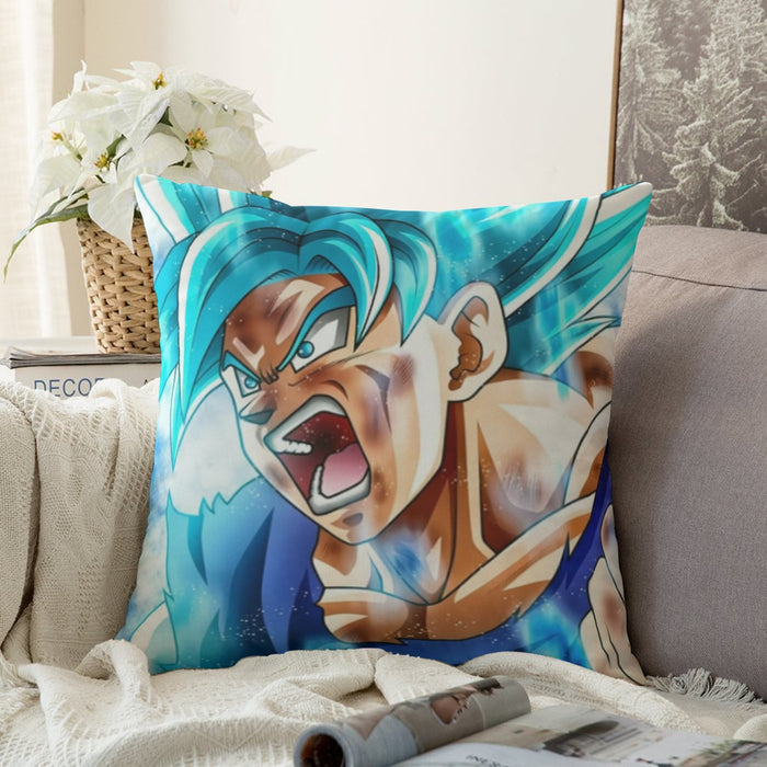 Dragon Ball Goku Blue Kaioken Ultra Instinct Epic 3D Couch Pillowcase