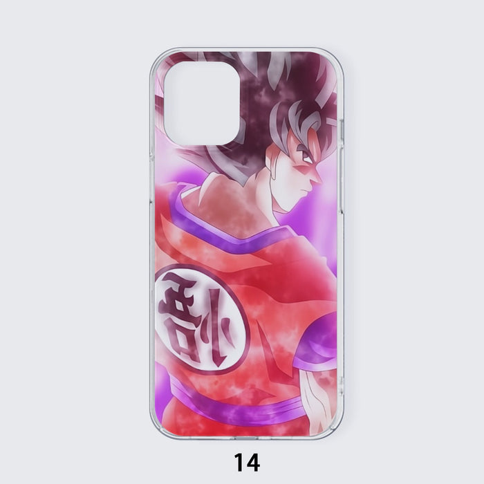 Dragon Ball Super Goku Kaioken Cool Purple Aura Casual iPhone case