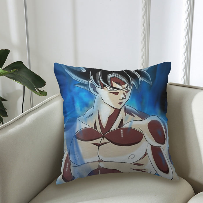 Dragon Ball Super Son Goku Ultra Instinct Cool Casual Couch Pillowcase