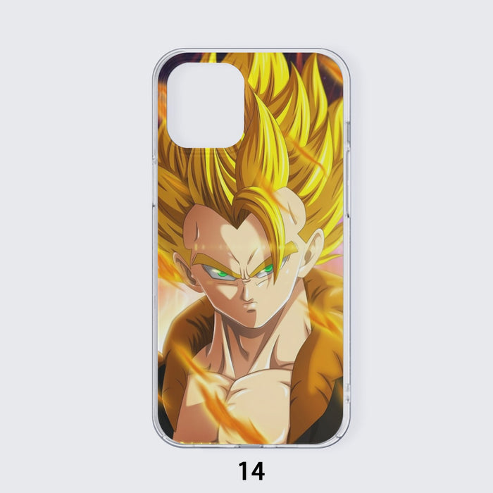 Dragon Ball Z Gogeta Super Saiyan Warrior Power Full Print Streetwear iPhone case