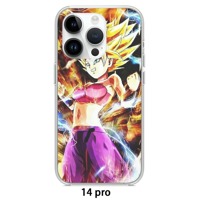 Dragon Ball Super Caulifla Super Saiyan 2 Epic Casual iPhonecase