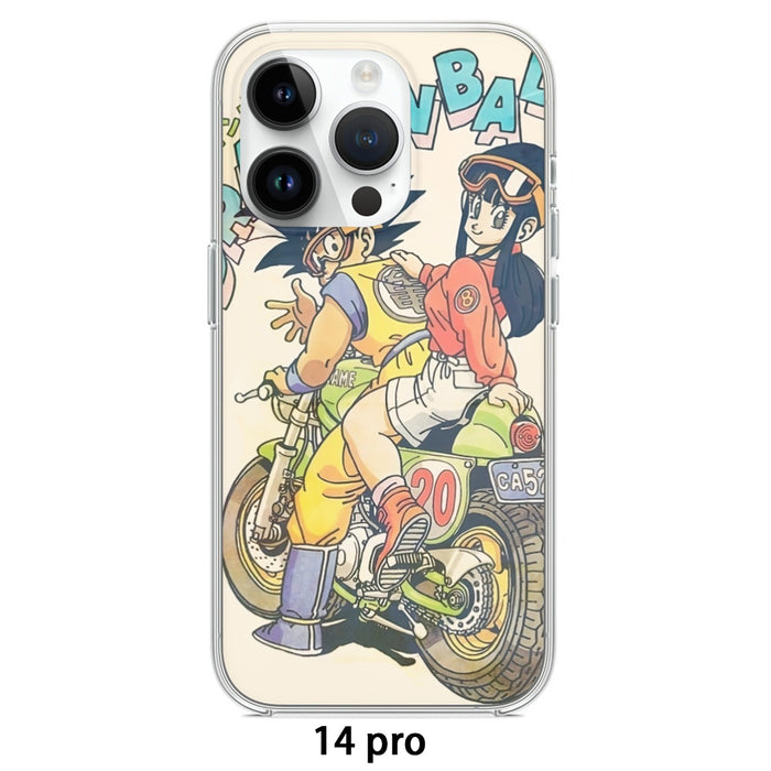 DBZ Goku Chi Chi Biker Motorbike Glasses Cool Design Streetwear iPhonecase