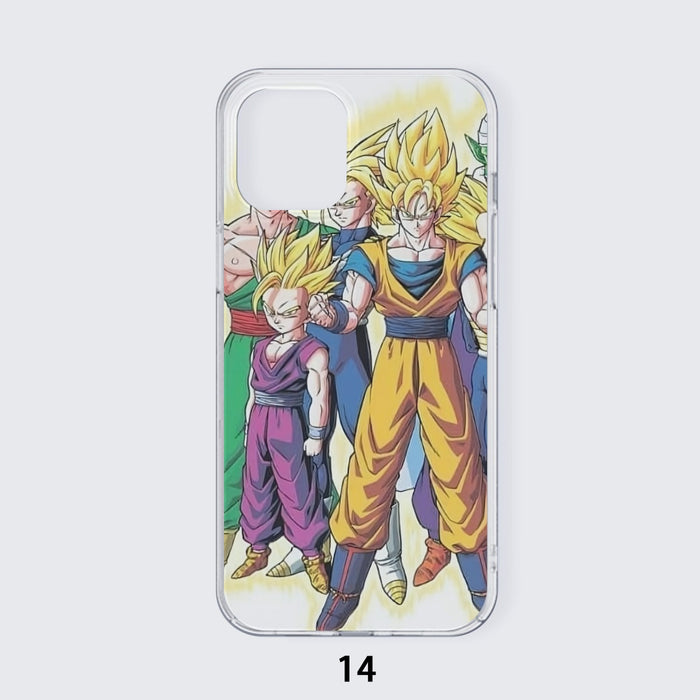 Dragon Ball Goku Vegeta Saiyan Piccolo Namekian Vibrant Design iPhone case