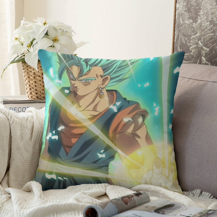 Dragon Ball Vegito Blue Super Saiyan Big Bang Flash Couch Pillowcase