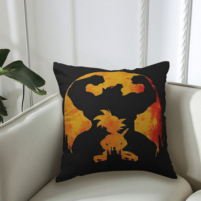 Dragon Ball Z Cool Shadow Kid Goku Great Ape Evolution Couch Pillowcase