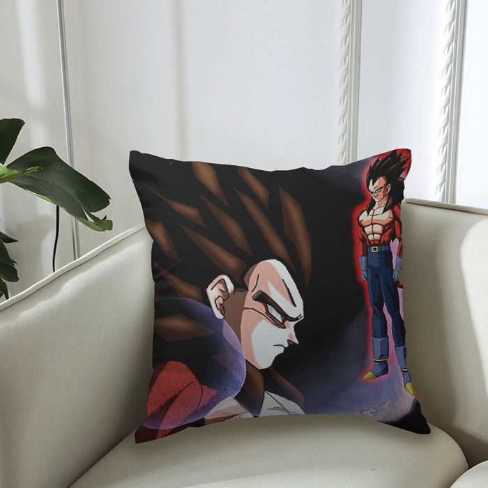 Dragon Ball Super Vegeta 4 Cool Crescent Moon Universe Couch Pillowcase